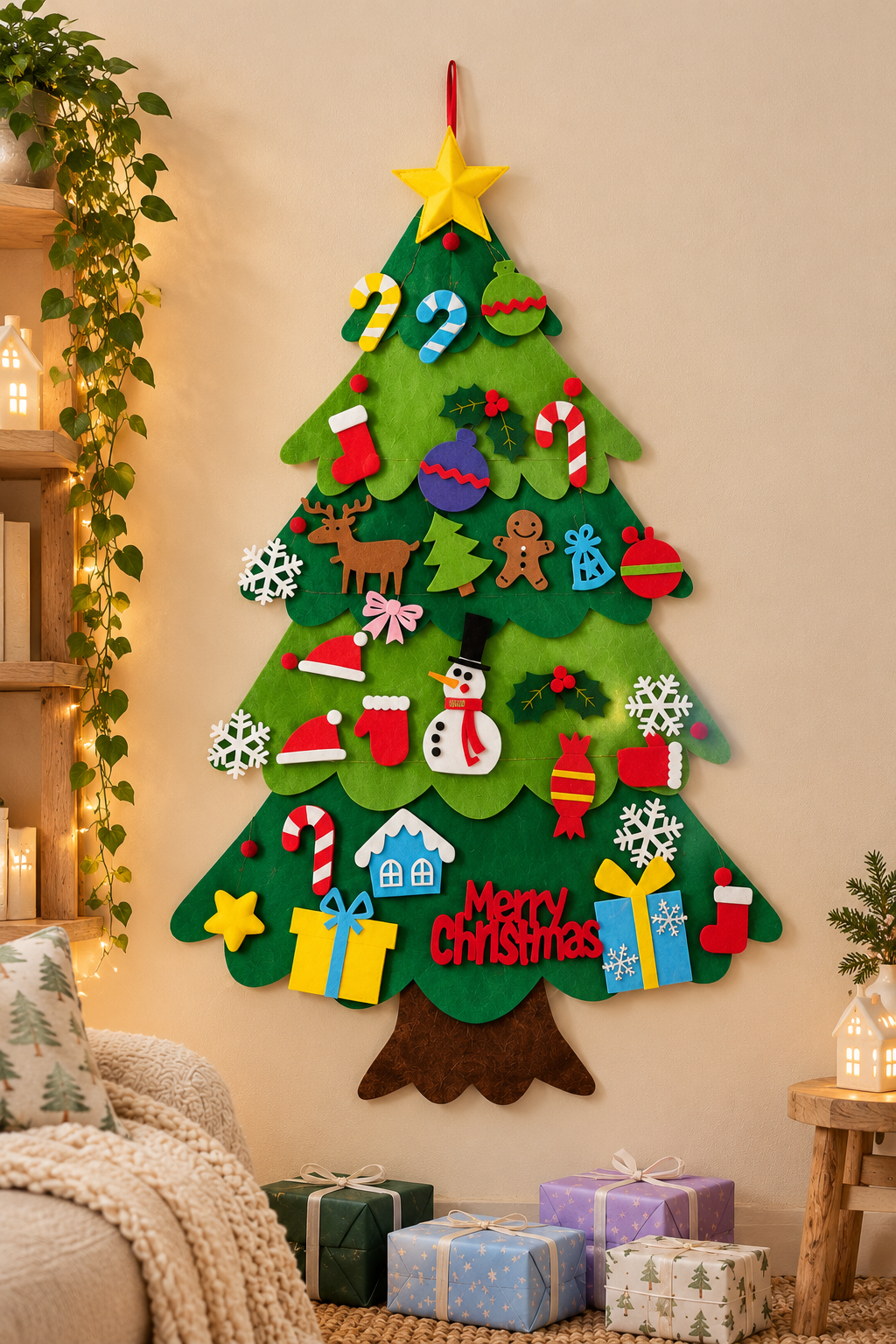 Little Ones’ Felt Christmas Tree