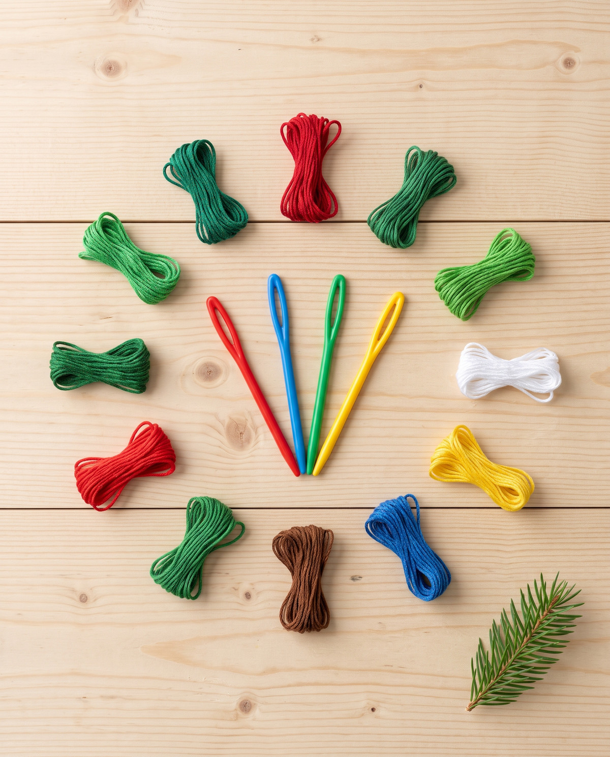 Little Makers Christmas Stitching Kit